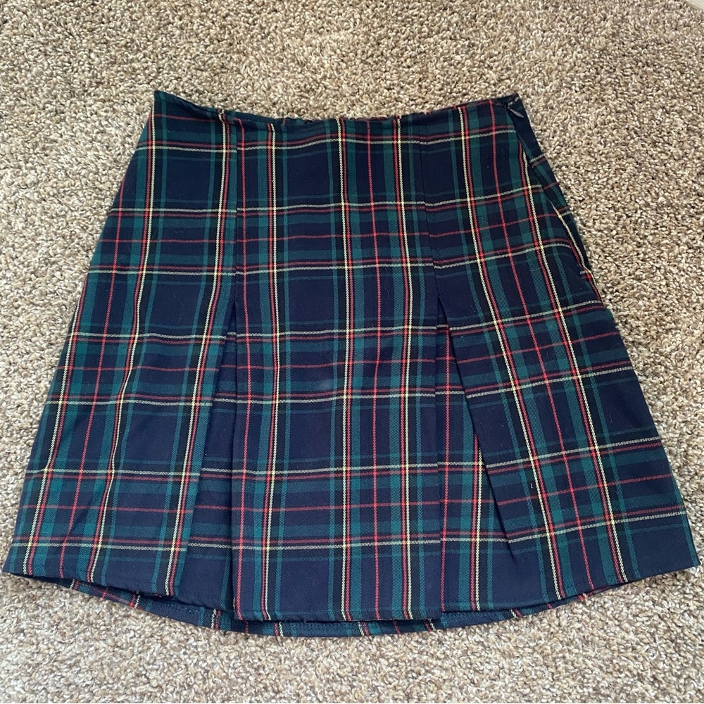 Brandy Melville Plaid Mini Skirt